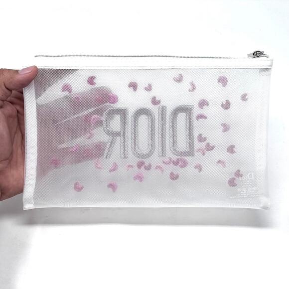 Dior Mesh Zipper Pouch - Picture 8 of 8